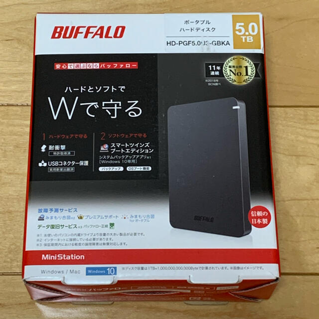 Buffalo - BUFFALO ハードディスク 未開封の通販 by ぽにょ's shop