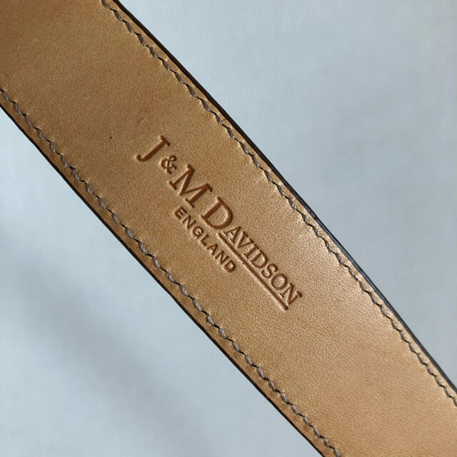 J&M DAVIDSON - 【お値下げ中】J&M DAVIDSON ベルト 型押し クロコ