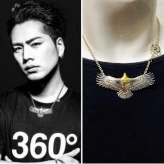 三代目 登坂広臣 イーグル ネックレス インディアンジュエリーの通販