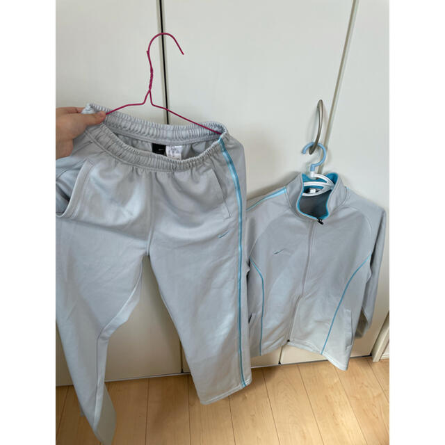 NIKE - ナイキ NIKE ジャージセットアップ ライトグレー ライトブルー