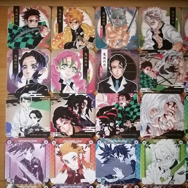 鬼滅の刃 アートコースター◇第二弾 全45種＋ボックス封入特典3種入 48