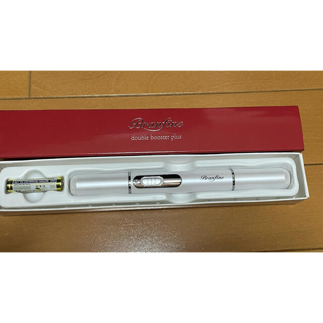 EMS美顔器 ブランフィーネ ダブルブースター ホワイトの通販 by xuqi's