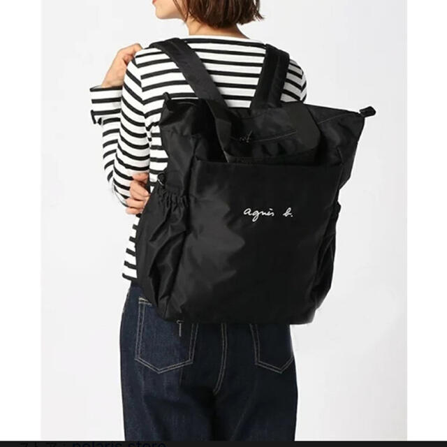 agnes b. - 新品アニエスベー リュックサックトートバッグ2wayマザーズ