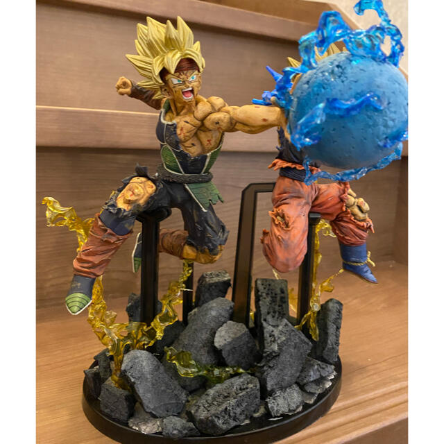 ドラゴンボールフィギュア リペイント 孫悟空&バーダックの通販 by