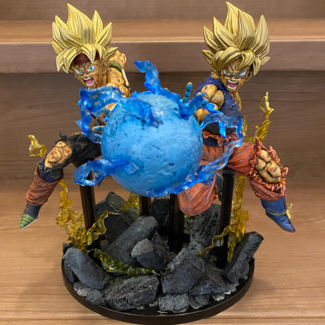 ドラゴンボールフィギュア リペイント 孫悟空&バーダックの通販 by