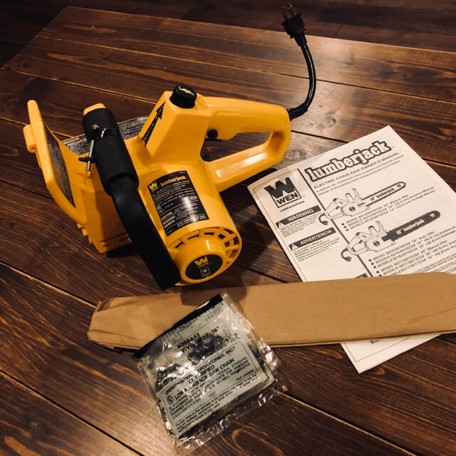 16inch 3HP 電動チェーンソー+シャープナーの通販 by TONY's shop｜ラクマ