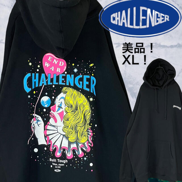 challenger 女性ピエロ パーカー XL チャレンジャーの通販 by 閉店中