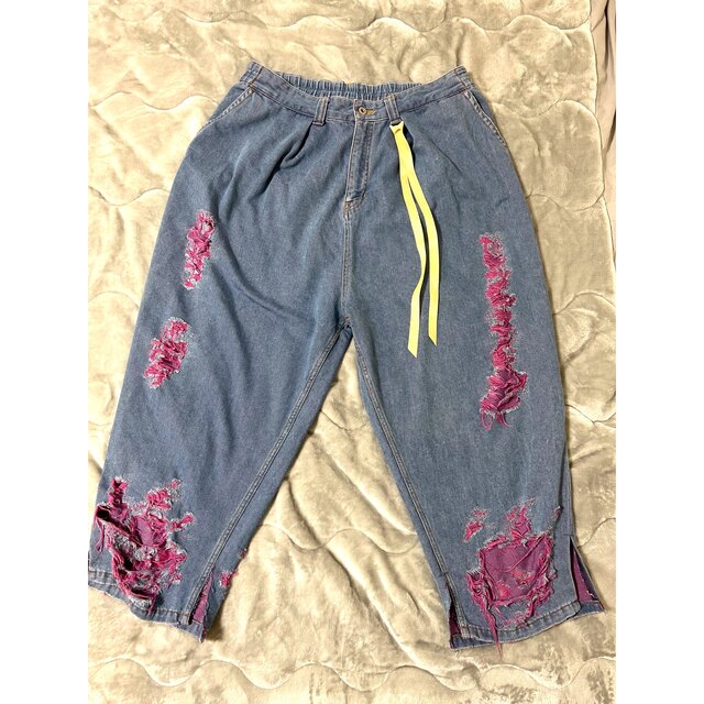 little sunny bite - 渡辺直美 ten 10 yoppy コラボ デニムパンツ 3の