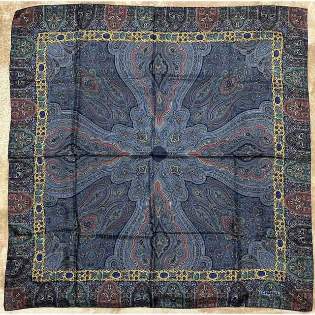 CHANEL - VINTAGE CHANEL ヴィンテージ シャネル スカーフ ペイズリー