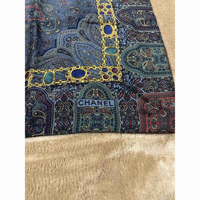 CHANEL - VINTAGE CHANEL ヴィンテージ シャネル スカーフ ペイズリー