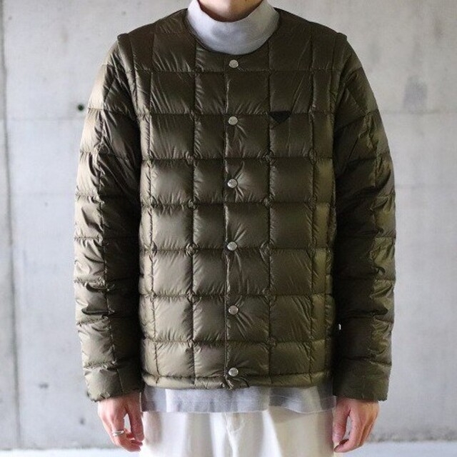 FREAK'S STORE - TAION EXTRA インナーダウン カーキ L タイオン