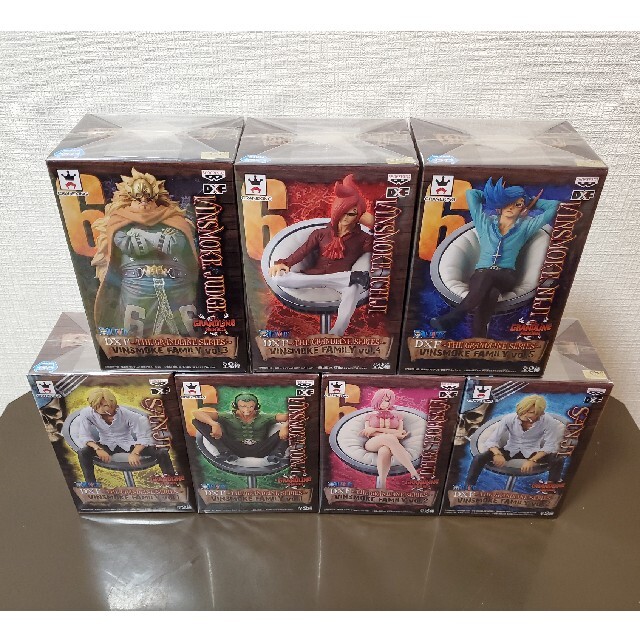 ワンピース 新品未開封 激レア④ヴィンスモーク ファミリー フィギュア