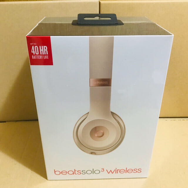 Beats by Dr.Dre solo3 wireless マットゴールド Beats Solo3 Wireless