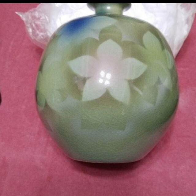 オンライン お値下げ九谷焼久谷花入れです