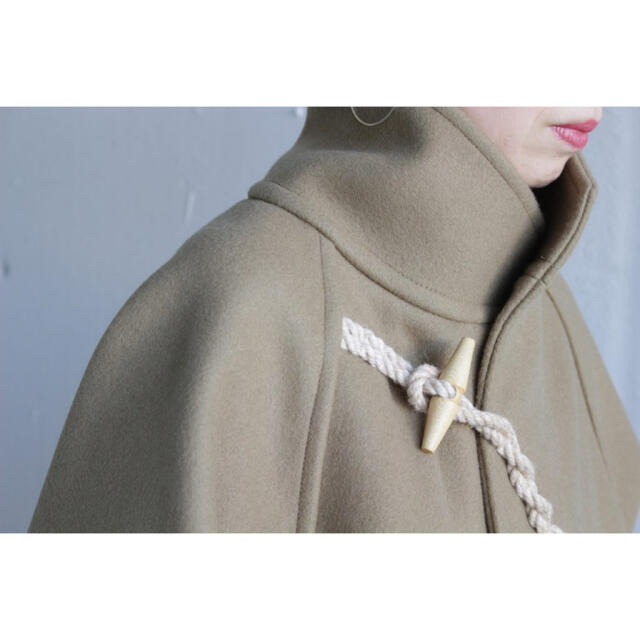 HYKE - 希少HYKE ハイク ダッフル コート ウール ジャケット サイズ1の