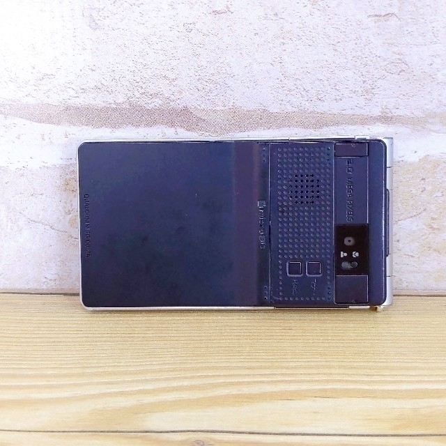 au - 【ジャンク品】au TOSHIBA ガラケー W55T シルバーの通販 by