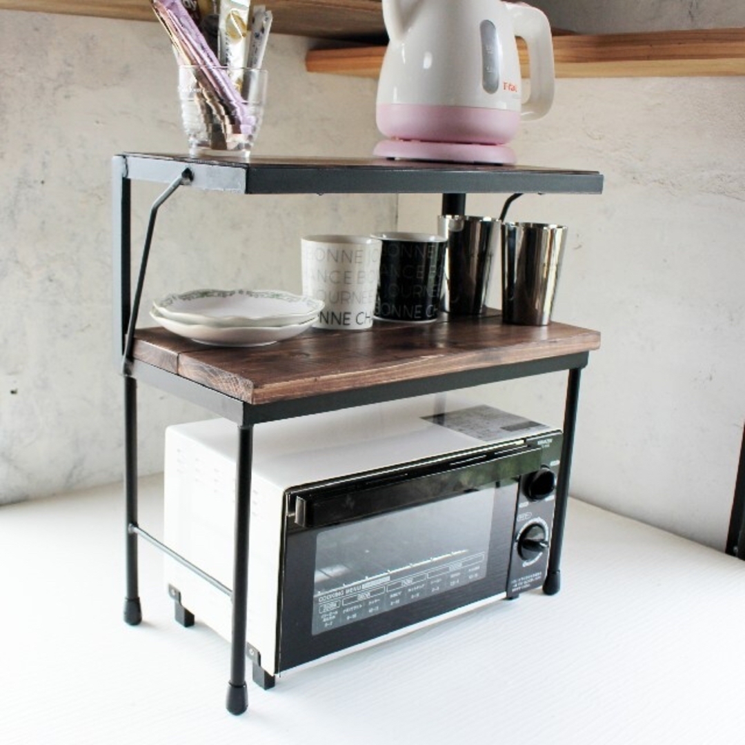 2段アイアントースターラックの通販 by ブルメイド's shop｜ラクマ