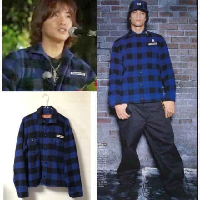 TENDERLOIN - テンダーロイン バッファロー ジャケット ブルー 青