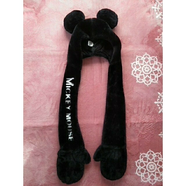 Disney - 東京ディズニーリゾート ミッキーマウス フード付きマフラー