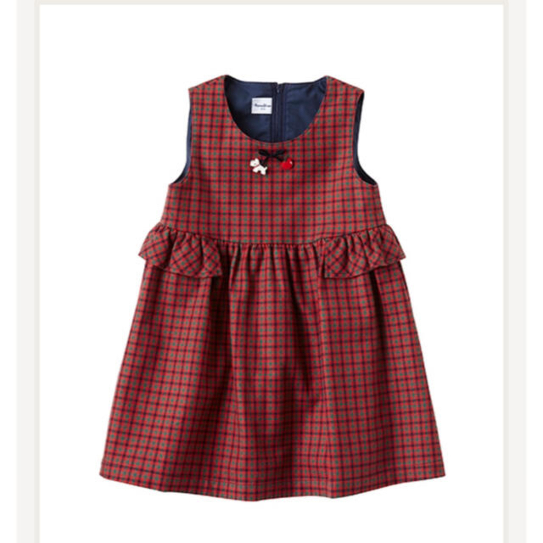 familiar - 【新品】ファミリア ジャンパースカートの通販 by りーさん