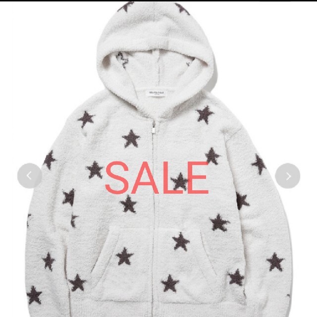 gelato pique - ジェラートピケ 星柄パーカーstarスタージャガード