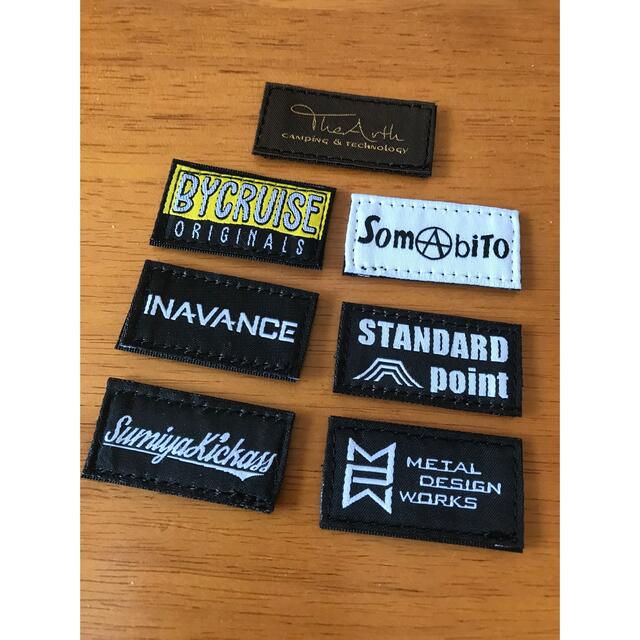 激レア 入手困難 セット】7種類 ベルクロワッペン ガレージブランドの