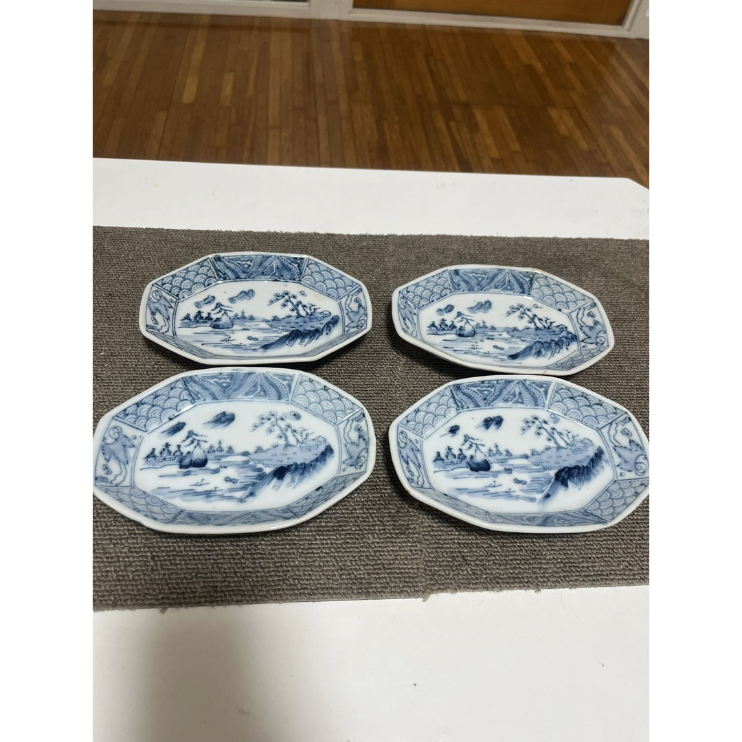 明治、大正時代の乳白色大皿 明治、大正時代の乳白色大皿