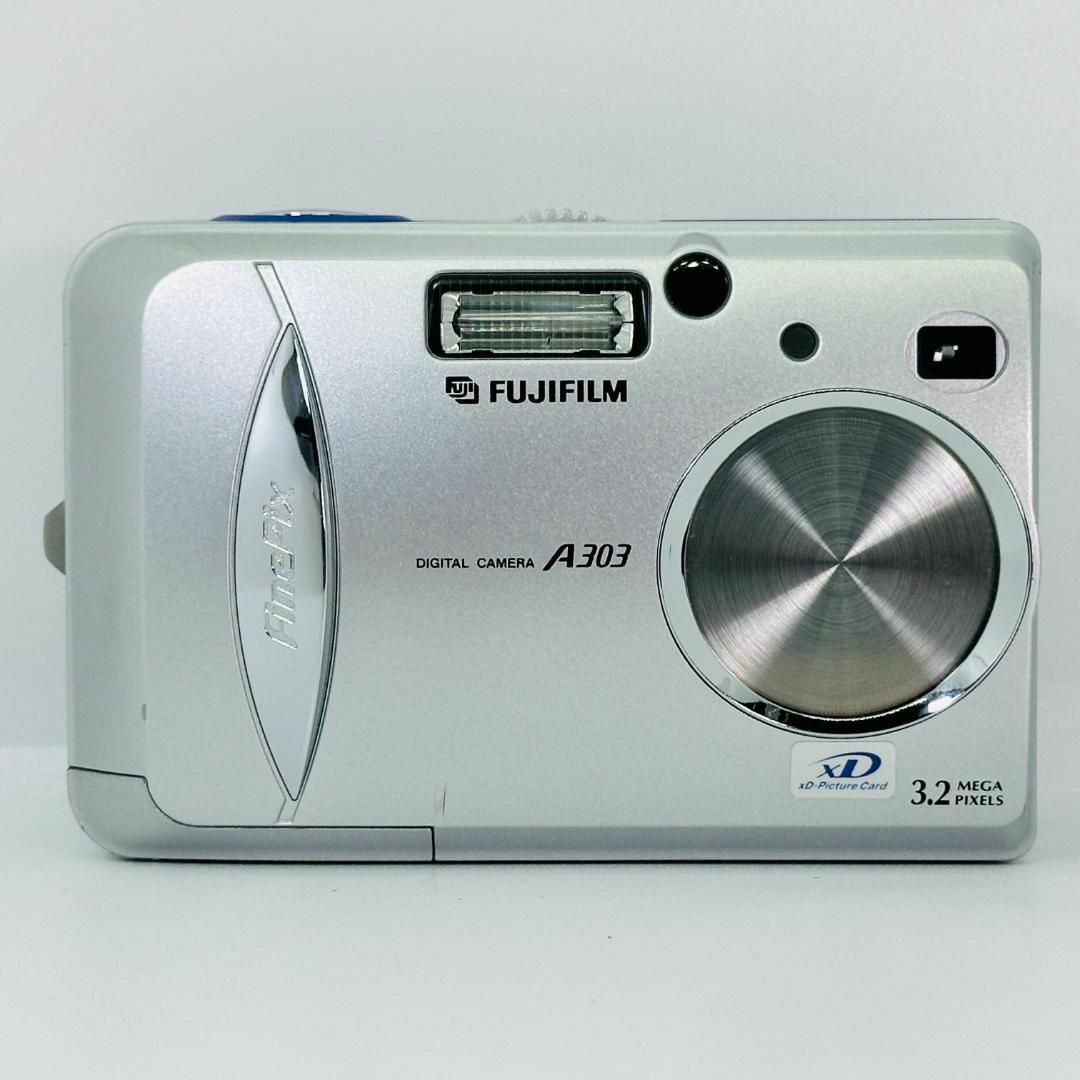 動作確認済】FUJIFILM FinePix A203 オールドデジカメ 美品 動作確認済