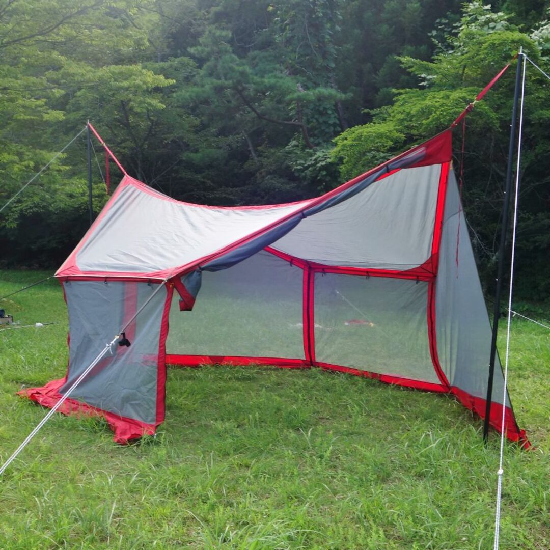 美品 スノーピーク snowpeak 廃盤品 タープスクリーンヘキサ L TS-462