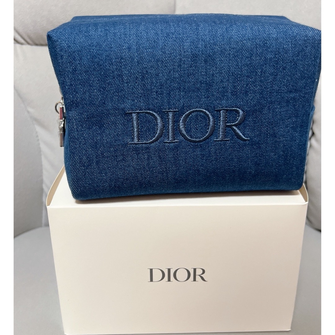 Dior - Dior デニムポーチ denim porchの通販 by 💗💜｜ディオールなら