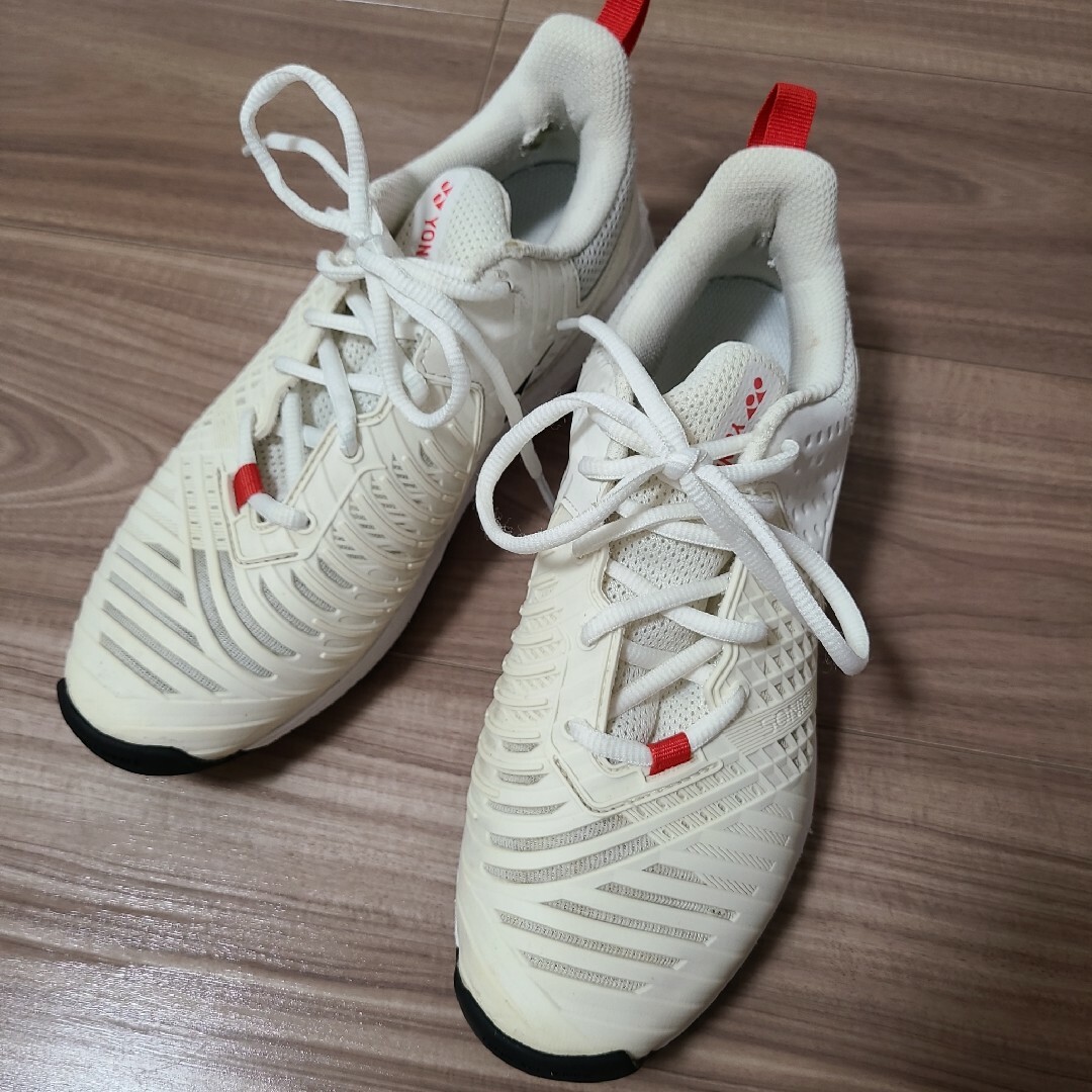 YONEX - ①ヨネックスソニケージ3 白ホワイトテニスシューズ24.0