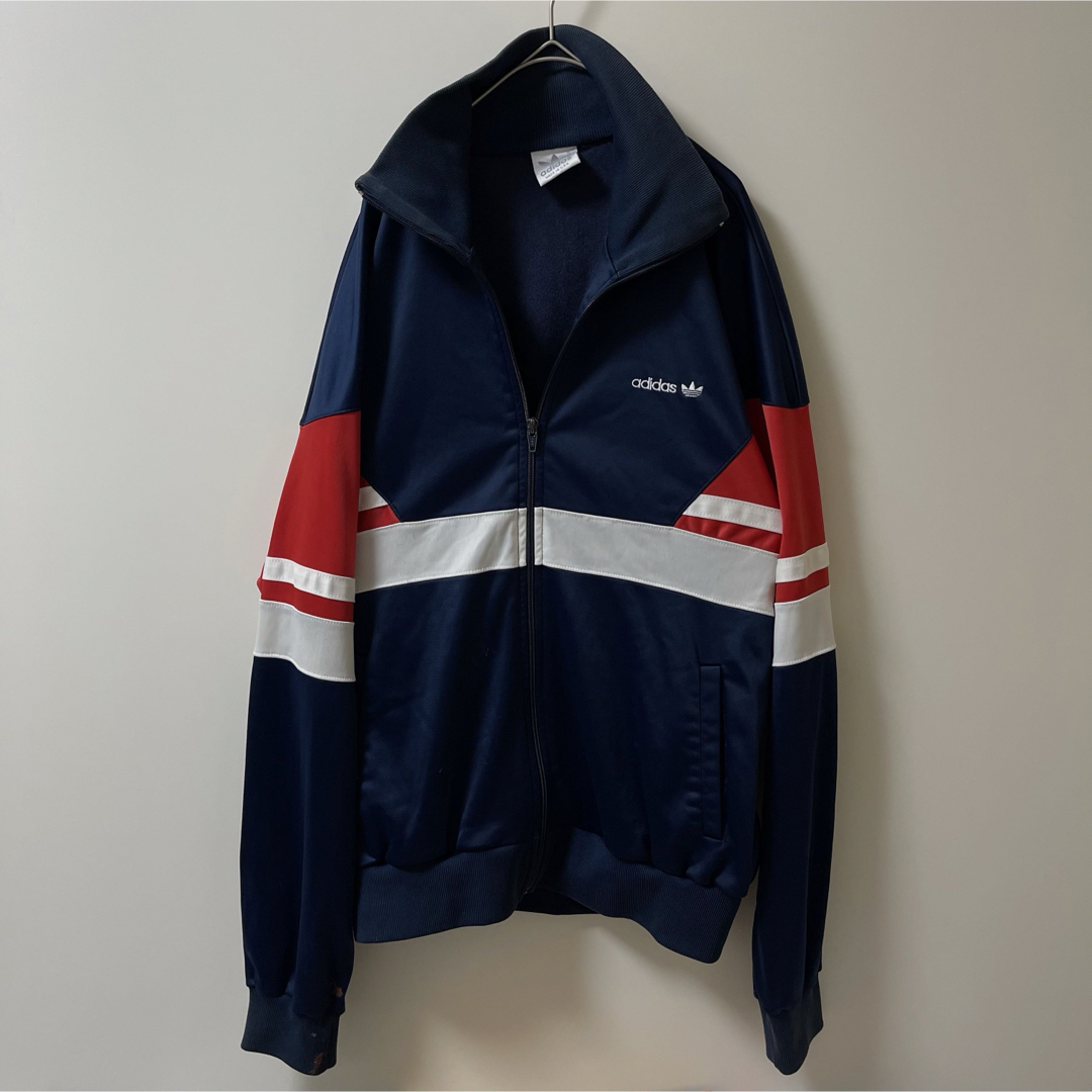 adidas - 80sUSA製】アディダス刺繍トラックジャケット古着ジャージ