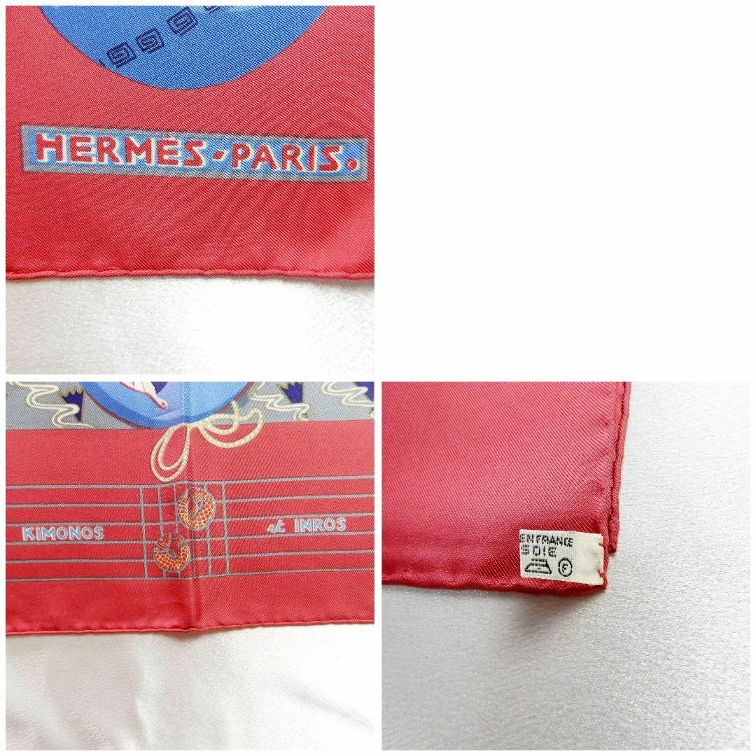 HERMES - レア!HERMES カレ90 KIMONOS et INROS 着物と印籠 和風の通販