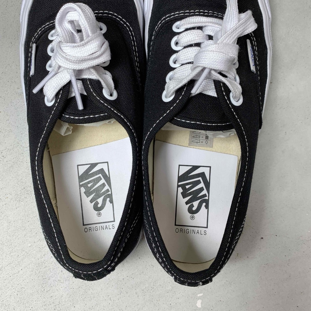 VANS VAULT - VANS VAULT authentic lx ブラック オーセンティック 黒