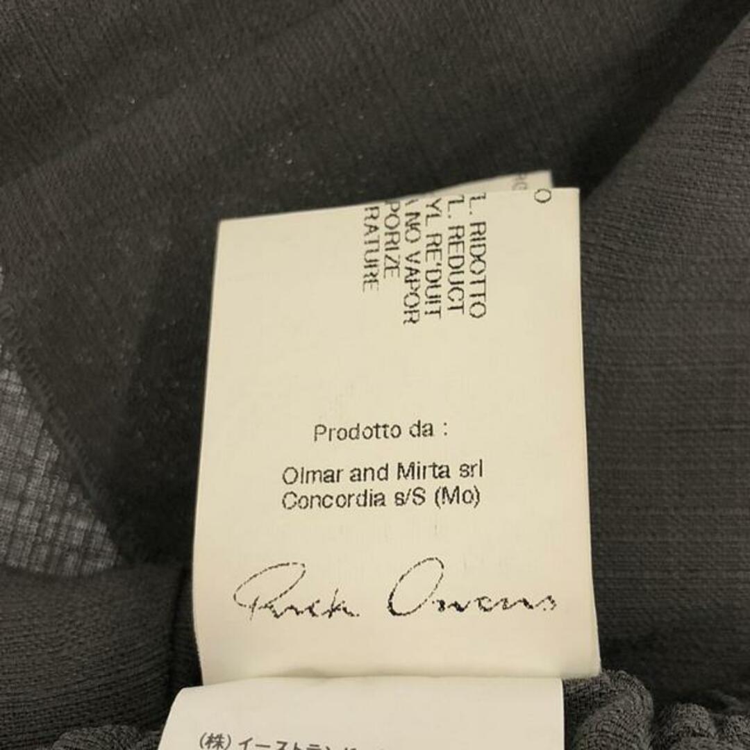 リックオウエンス 正規品 パンツハンガー グレー メンズ ロゴ 非売品