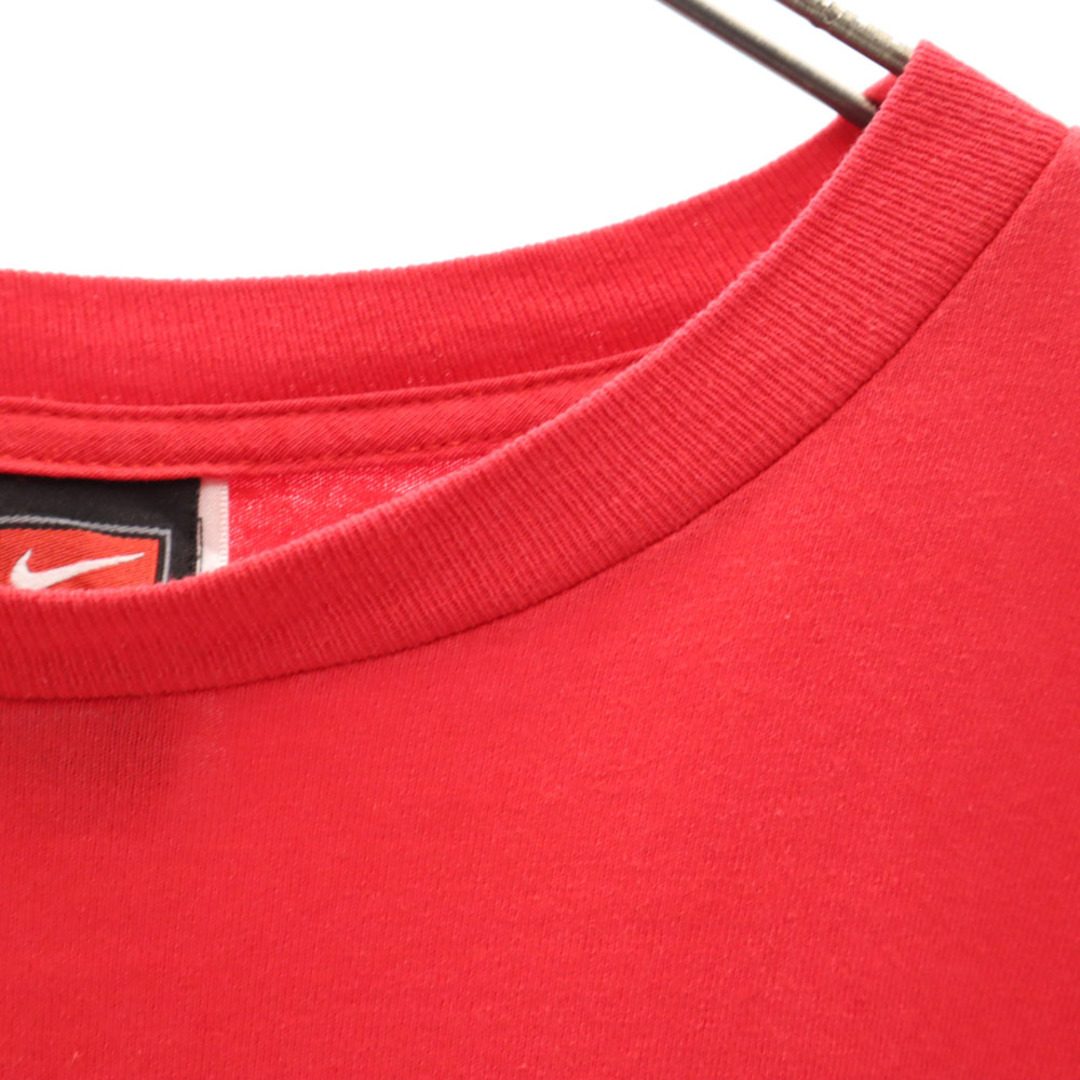 NIKE - ナイキ 90s バックプリント 長袖 チームタグ Tシャツ XL レッド