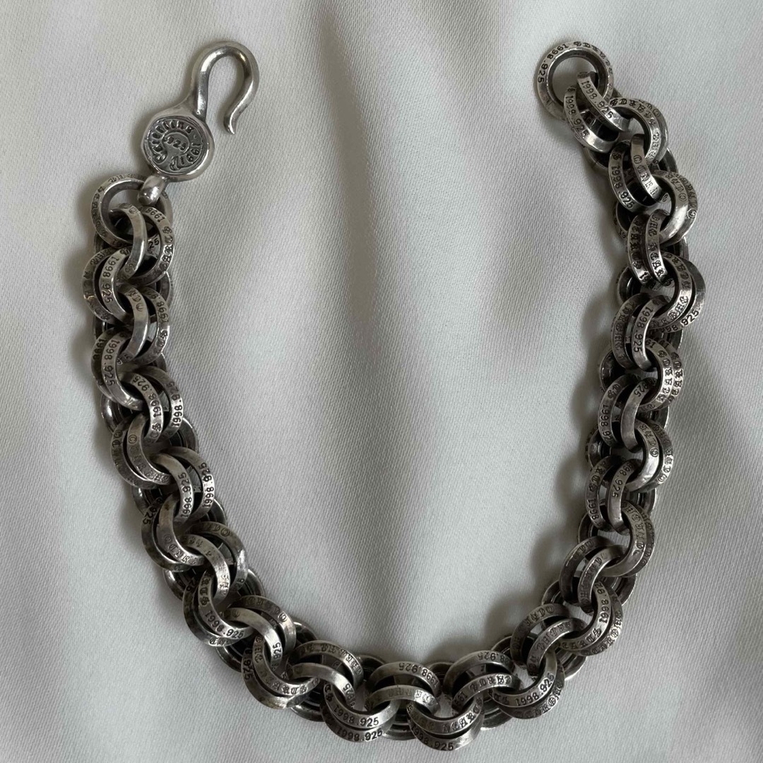 Chrome Hearts - 正規品 クロムハーツ ダブルBリング ブレスレット