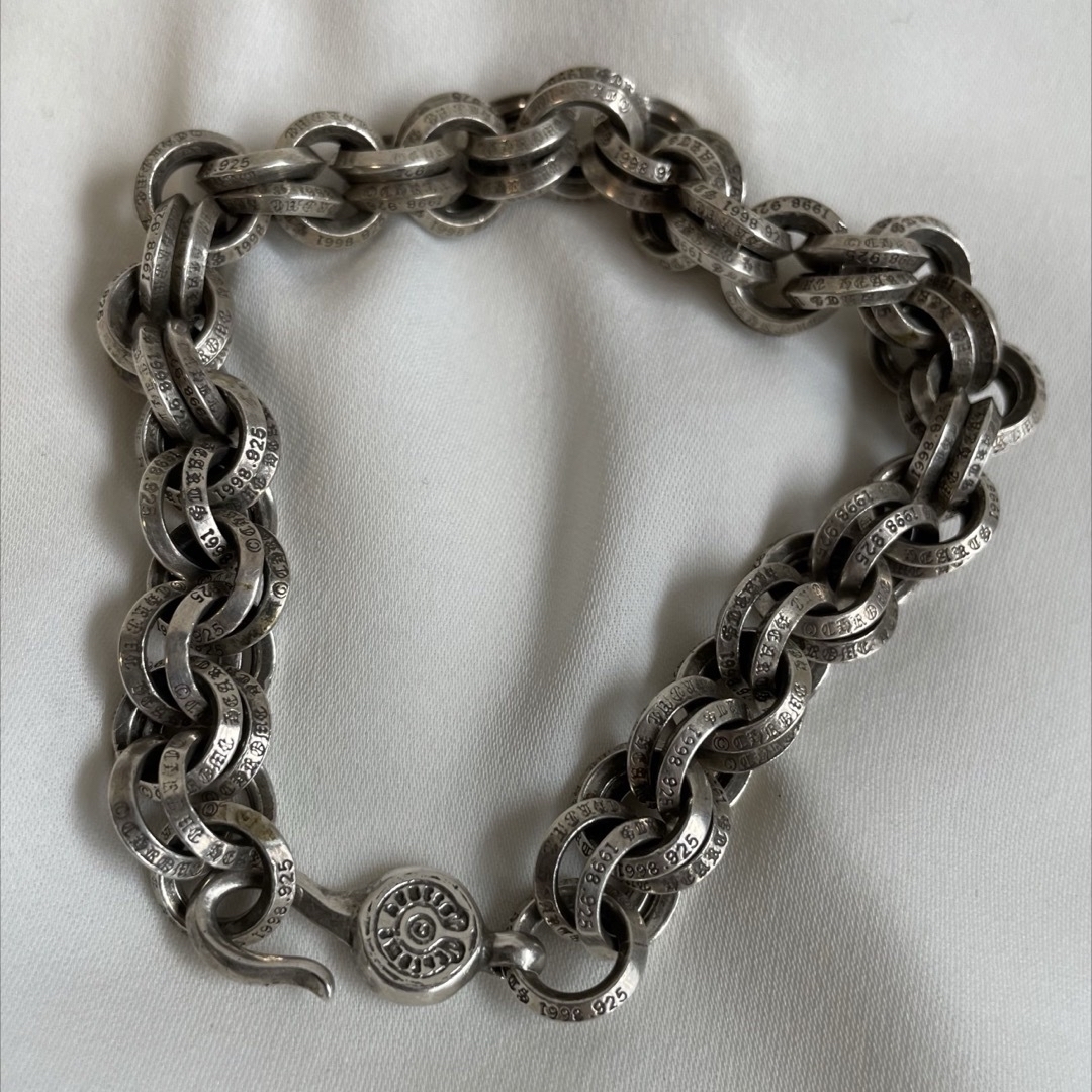 Chrome Hearts - 正規品 クロムハーツ ダブルBリング ブレスレット