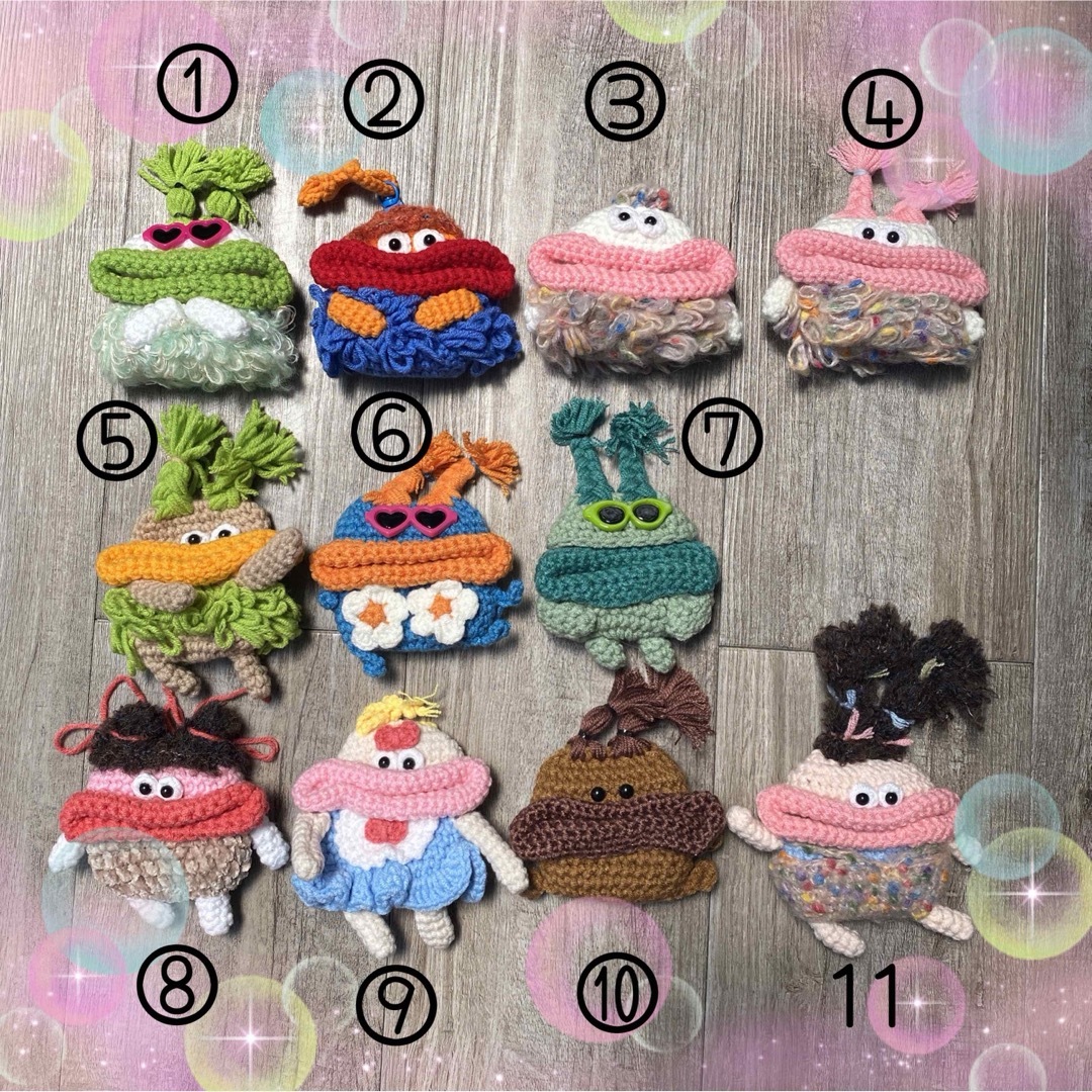 もじゃ パクパクモンスター AirPods Pro ワイヤレスイヤホンカバー gの