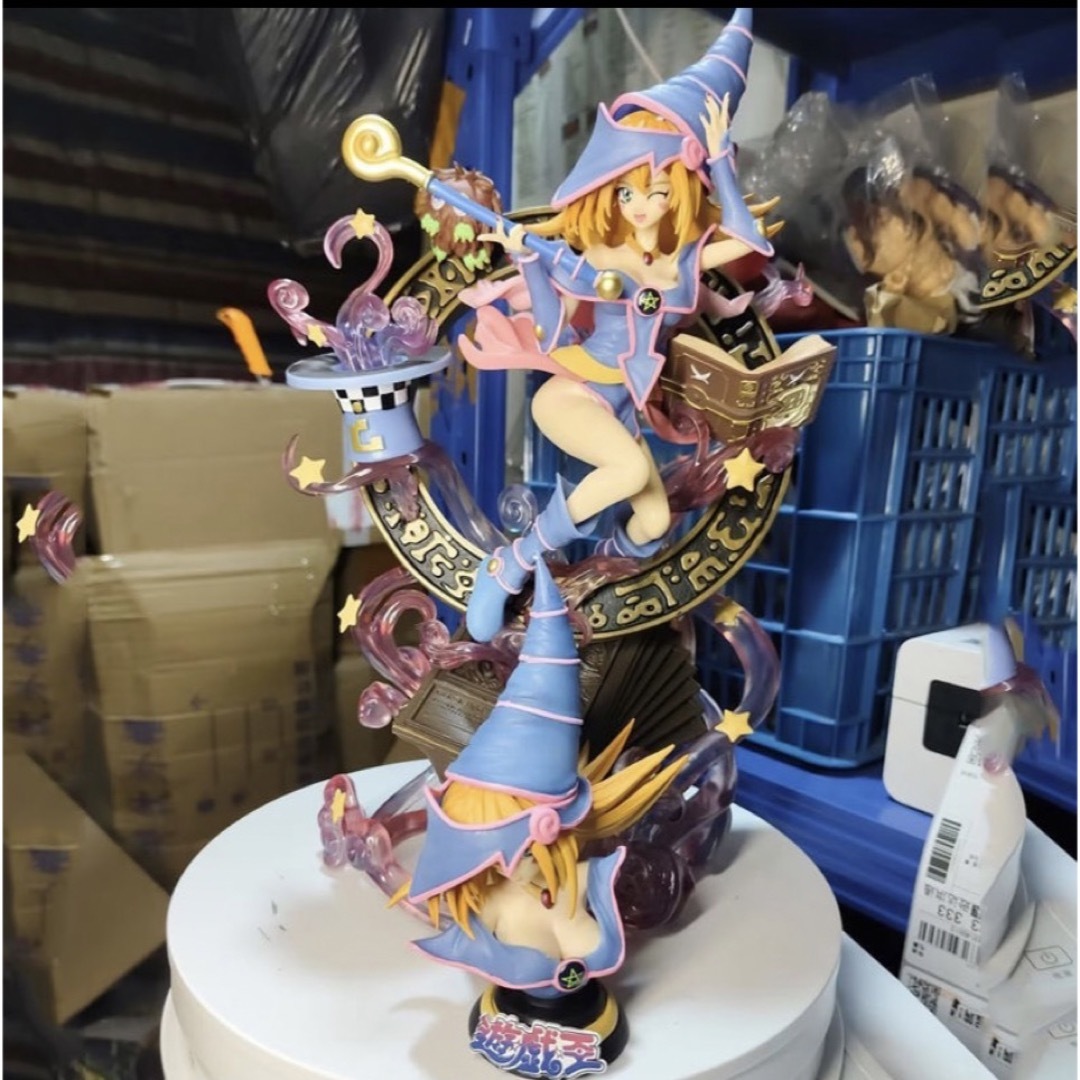 遊戯王 ブラックマジシャンガール PVC製 フィギュアガレージキットの