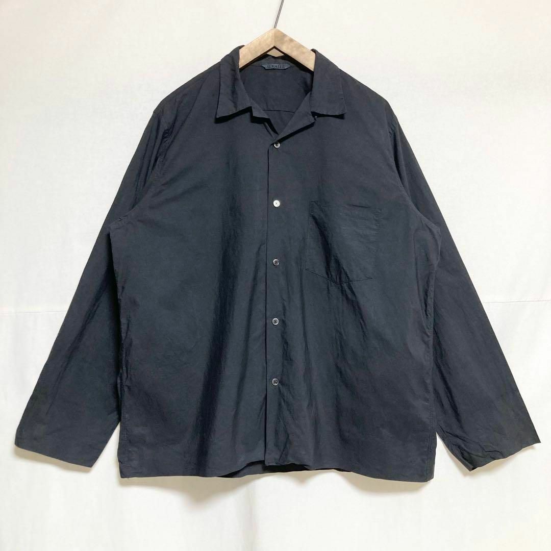 AURALEE - サイズ5 AURALEE セルビッチフィンクスシャツの通販 by 古着