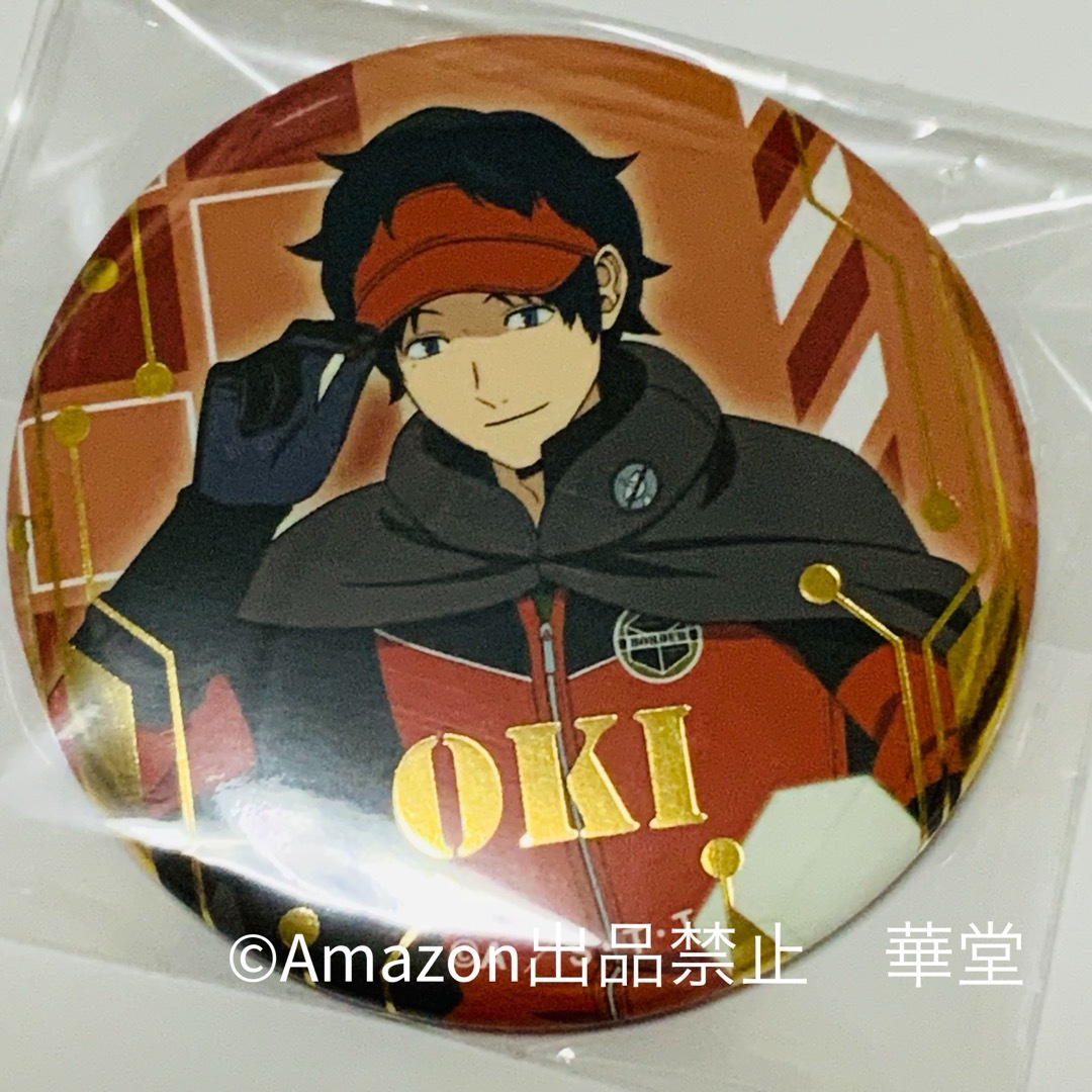 ワールドトリガー フェスティバル 2023 箔押し缶バッジ 隠岐孝二