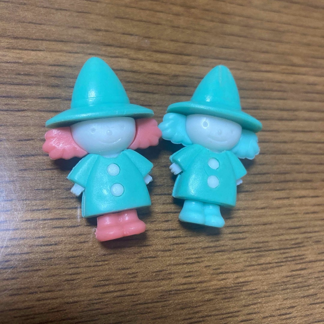 グリコ - 昭和グリコ おまけ 魔女のポー 2体 昭和 レトロ おもちゃ