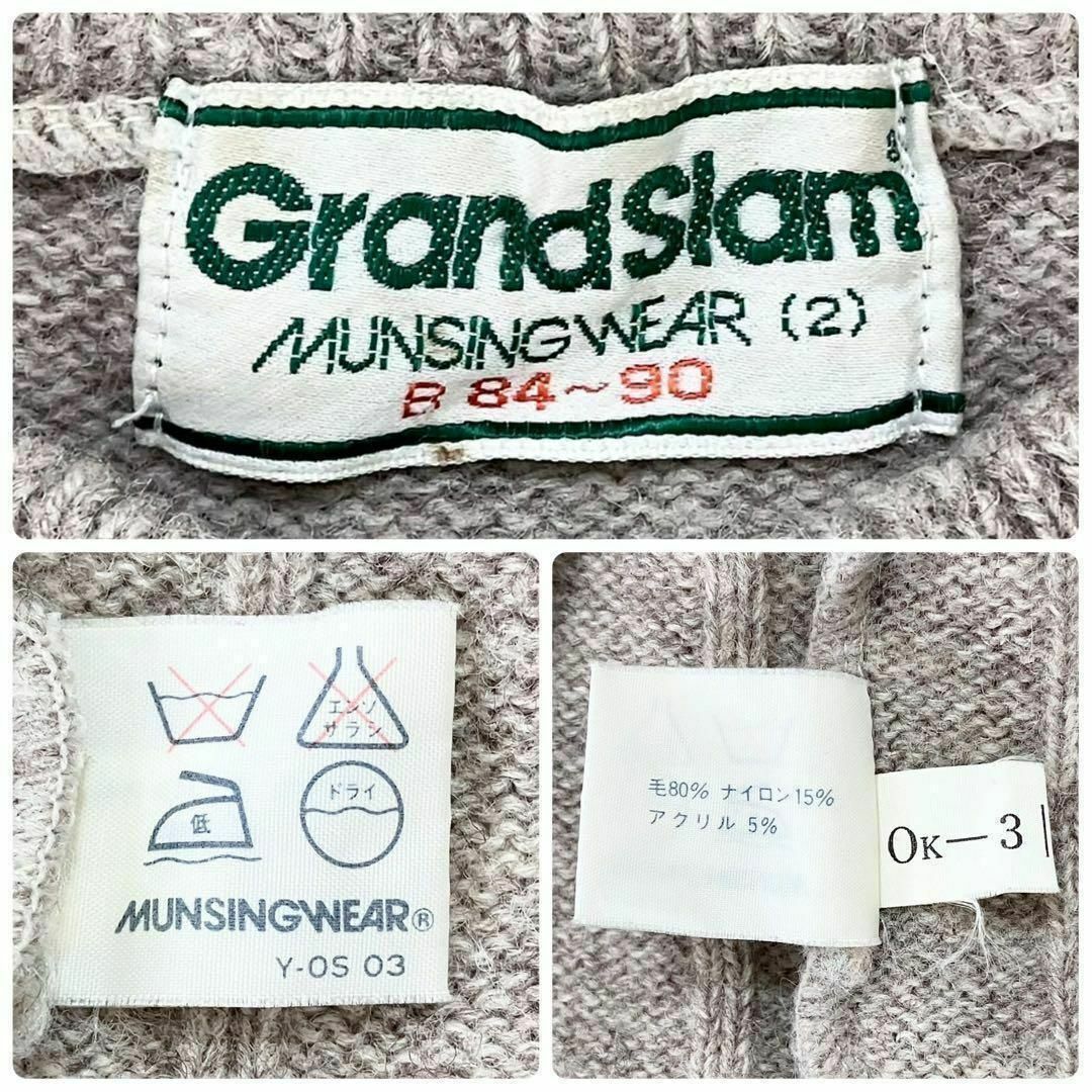 Munsingwear - A13 マンシングウェアグランドスラム ニット セーター