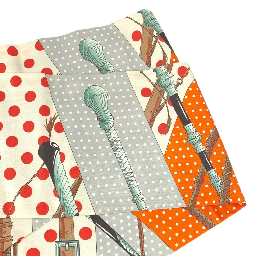 HERMES - □美品□ エルメス マキシ ツイリー スカーフ オレンジ