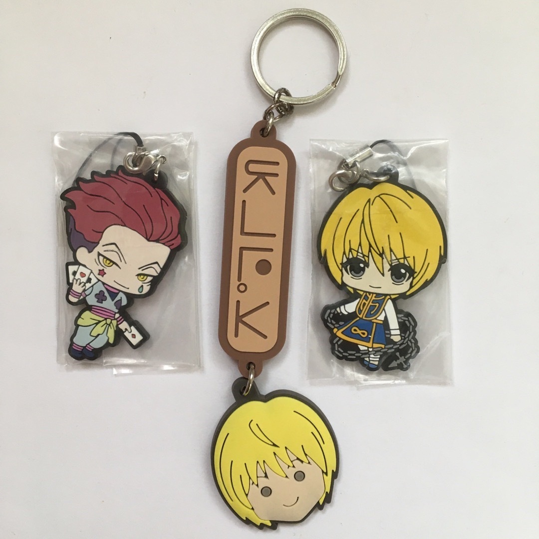 集英社 - ハンターハンター ヒソカ クラピカ ラバーストラップ セット