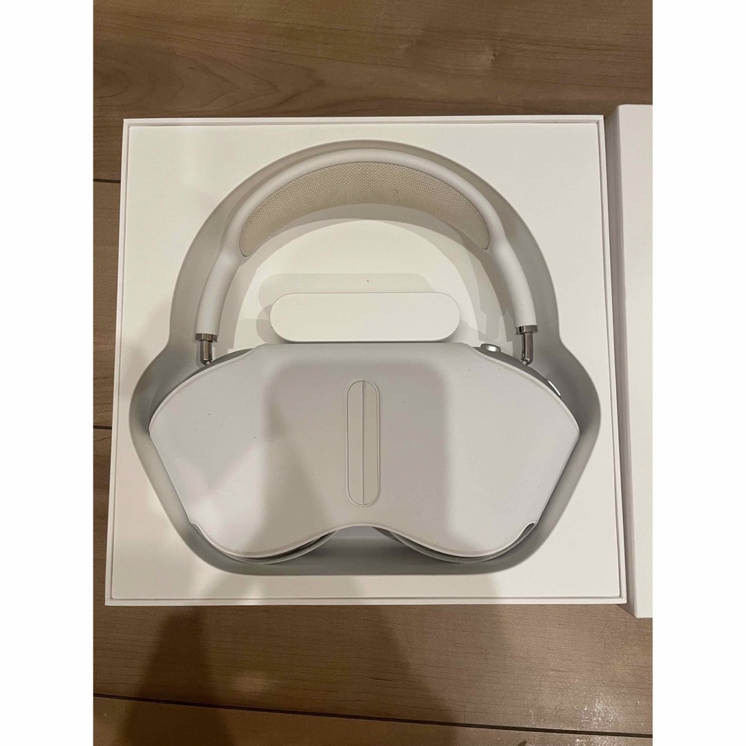 Apple - Apple AirPods Max シルバー ワイヤレスヘッドホン 箱付きの