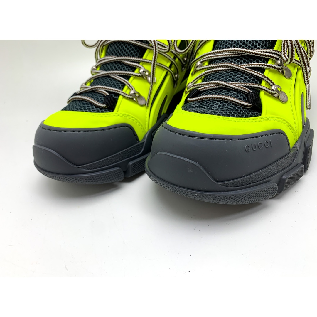 GUCCI - GUCCI グッチ イエロー系 蛍光 黄色 フラッシュトレック