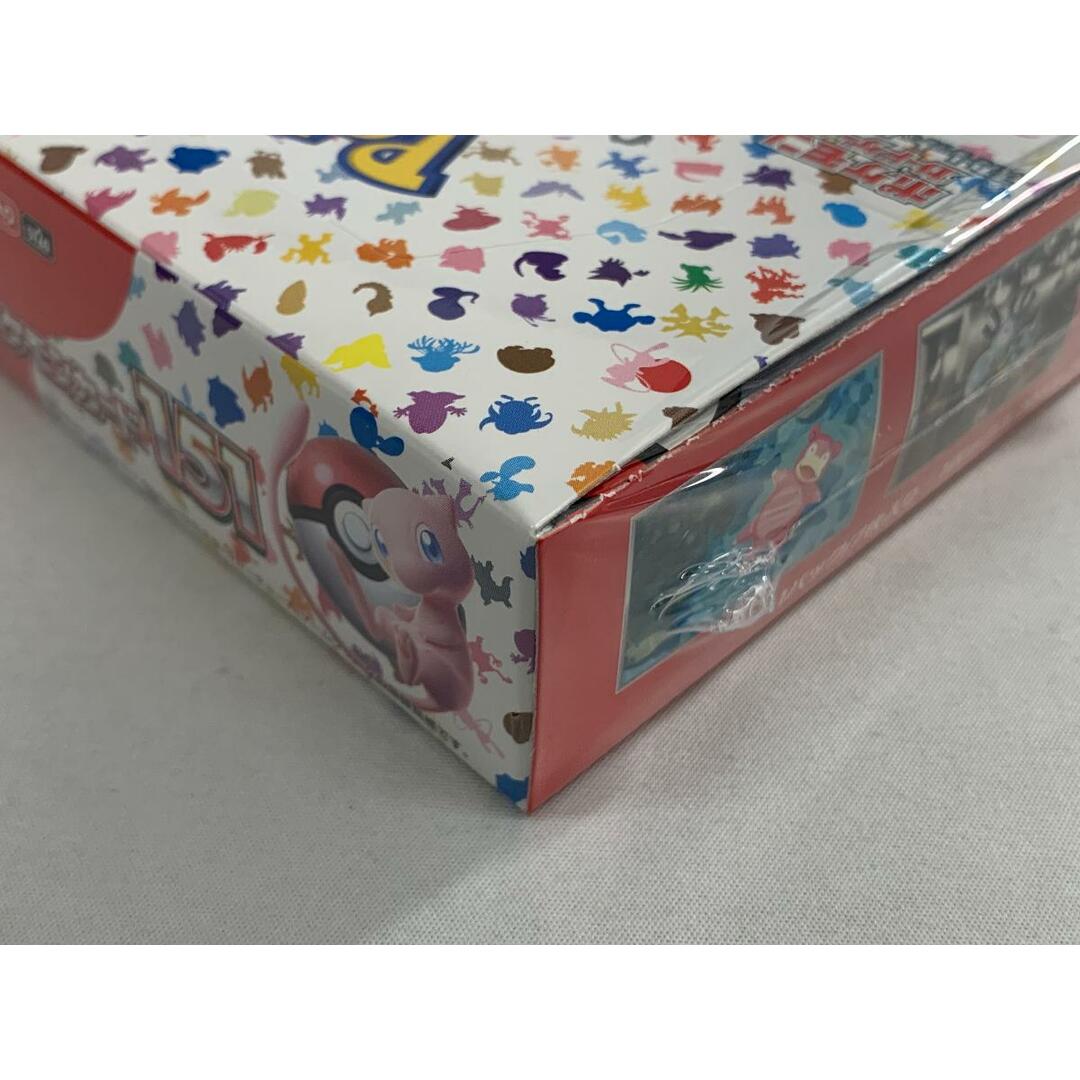 シュリンク未開封】ポケモンカードゲーム 151 BOX 傷有り ポケモン