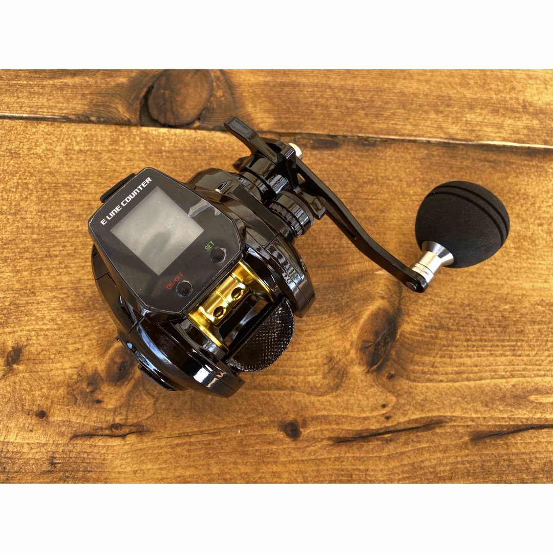 デジタルカウンター付きベイトリール 右巻き ジギング 大型 デジタル